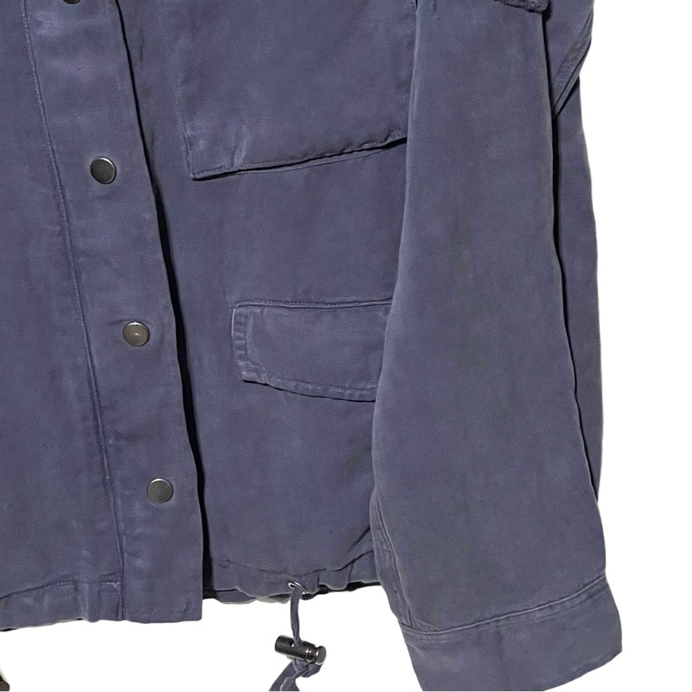 Rails Navy Halifax Drawstring Zip Front Jacket Size Small - Picture 6 of 16